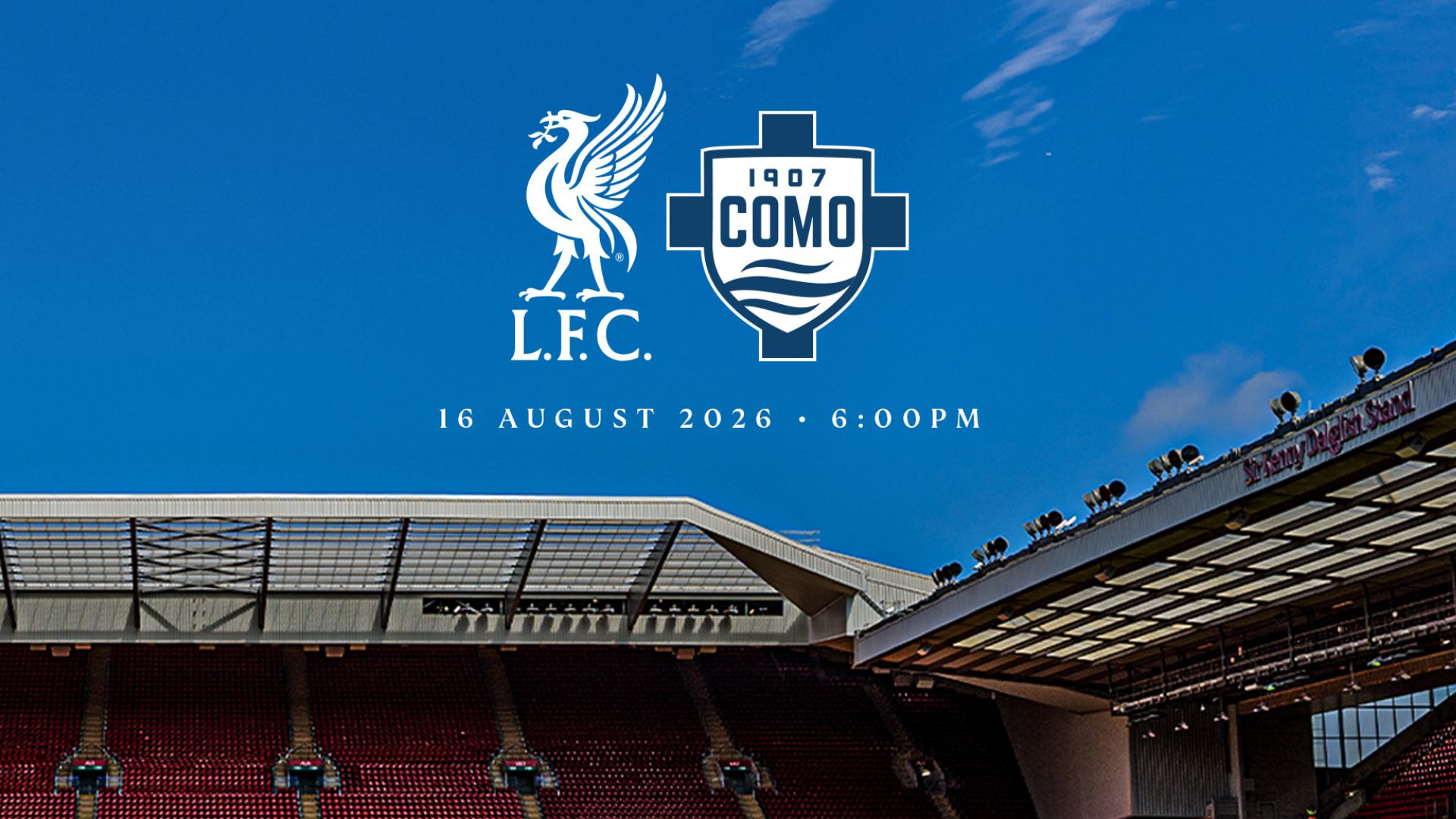 Il Como 1907 Affronterà il Liverpool FC in Un'amichevole ad Anfield - Como 1907